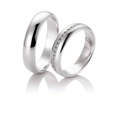 Ringe von Infinity auf weißem Hintergrund