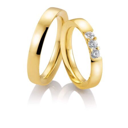 Ringe von Infinity auf weißem Hintergrund
