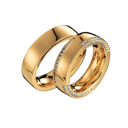 Ringe von Infinity auf weißem Hintergrund