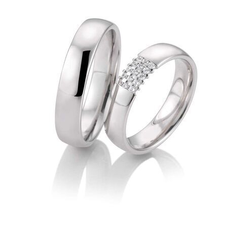 Ringe von Infinity auf weißem Hintergrund