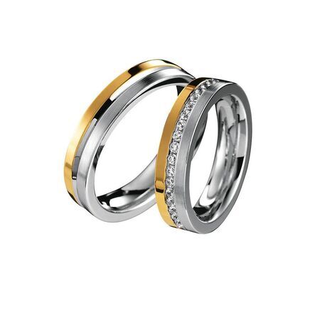 Ringe von Infinity auf weißem Hintergrund