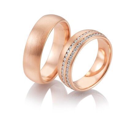 Ringe von Infinity auf weißem Hintergrund