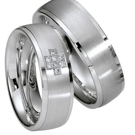 Ringe von Pas de Deux auf weißem Hintergrund