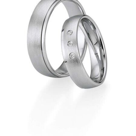 Ringe von Selection auf weißem Hintergrund