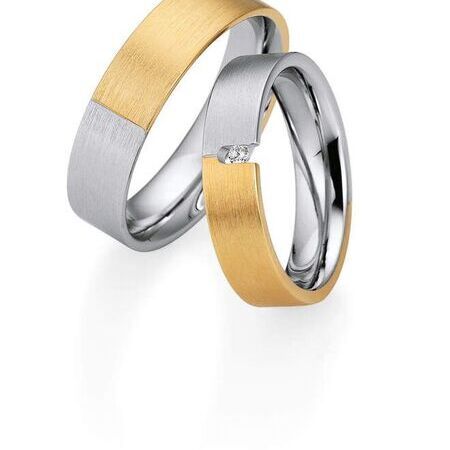 Ringe von Selection auf weißem Hintergrund