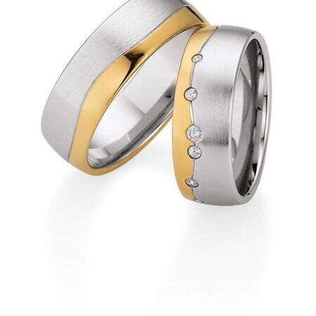 Ringe von Selection auf weißem Hintergrund