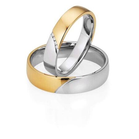 Ringe von Selection auf weißem Hintergrund