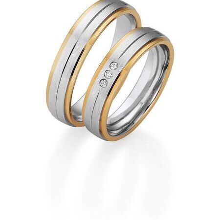 Ringe von Selection auf weißem Hintergrund