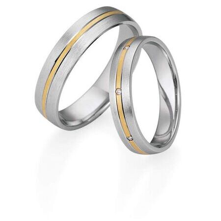 Ringe von Selection auf weißem Hintergrund