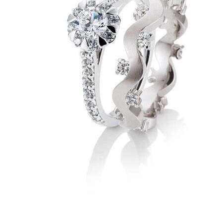 Ringe von Phoenix auf weißem Hintergrund