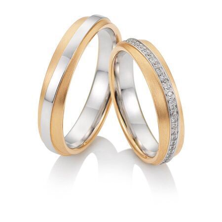 Ringe von Renaissance auf weißem Hintergrund