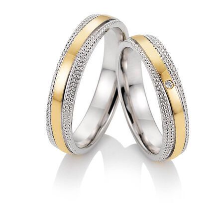 Ringe von Renaissance auf weißem Hintergrund