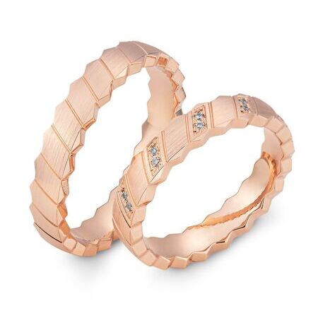 Ringe von Avantgarde auf weißem Hintergrund