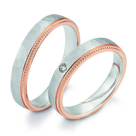 Ringe von Avantgarde auf weißem Hintergrund